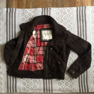 Abercrombie & FitcH Brown Bomber Jacket